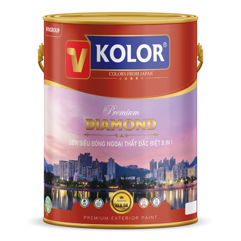 Sơn Siêu Bóng Ngoại Thất Cao Cấp V-Kolor
