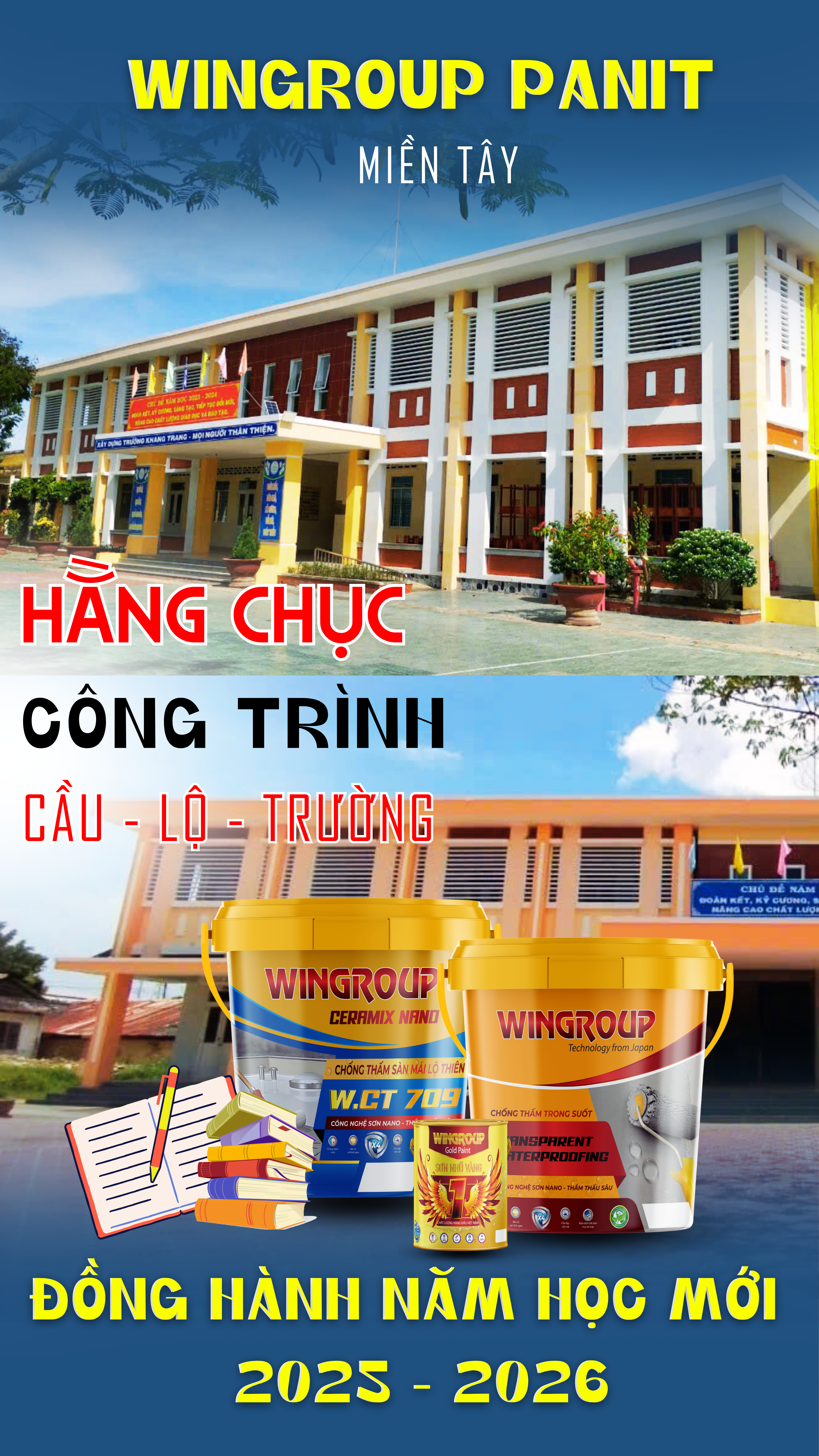 Wingroup Paint – Sắc màu của sự phát triển